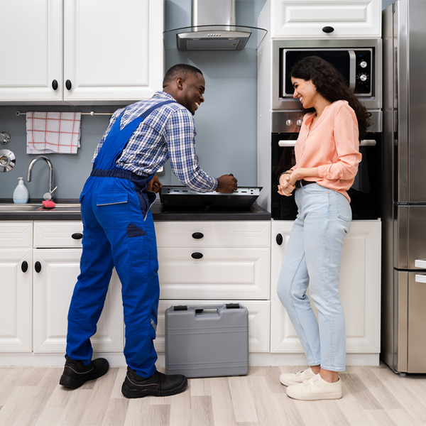 can you provide an estimate for cooktop repair before beginning any work in Montezuma Ohio